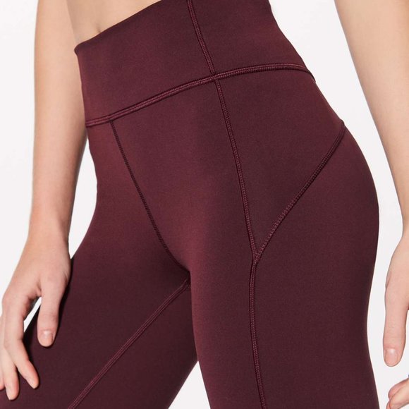lululemon athletica Burgundy Leggings - Picture 3 of 14